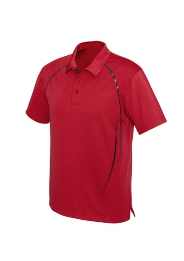 Picture of Biz Collection Mens Cyber Polo Shirt 100% Bizcool Polyester Sports Interlock